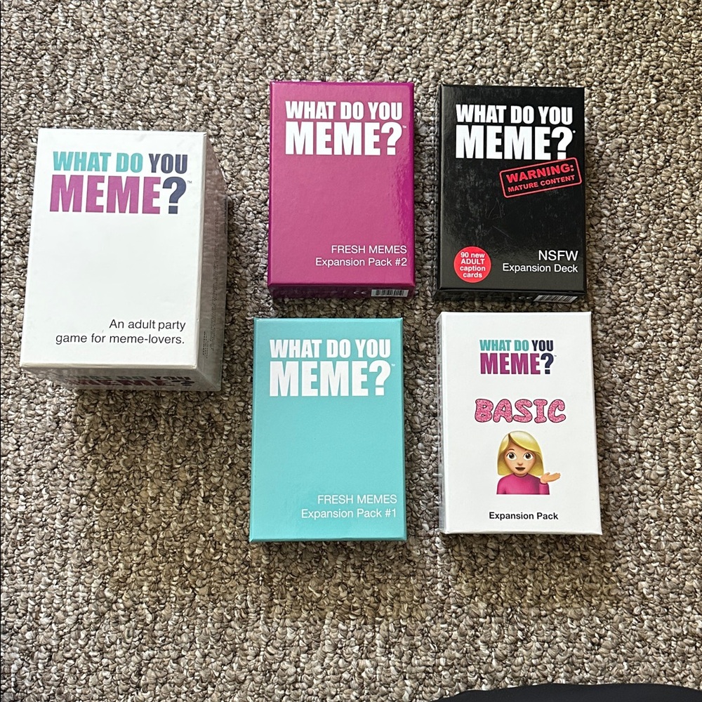 What Do You Meme? Expansion Packs Set
